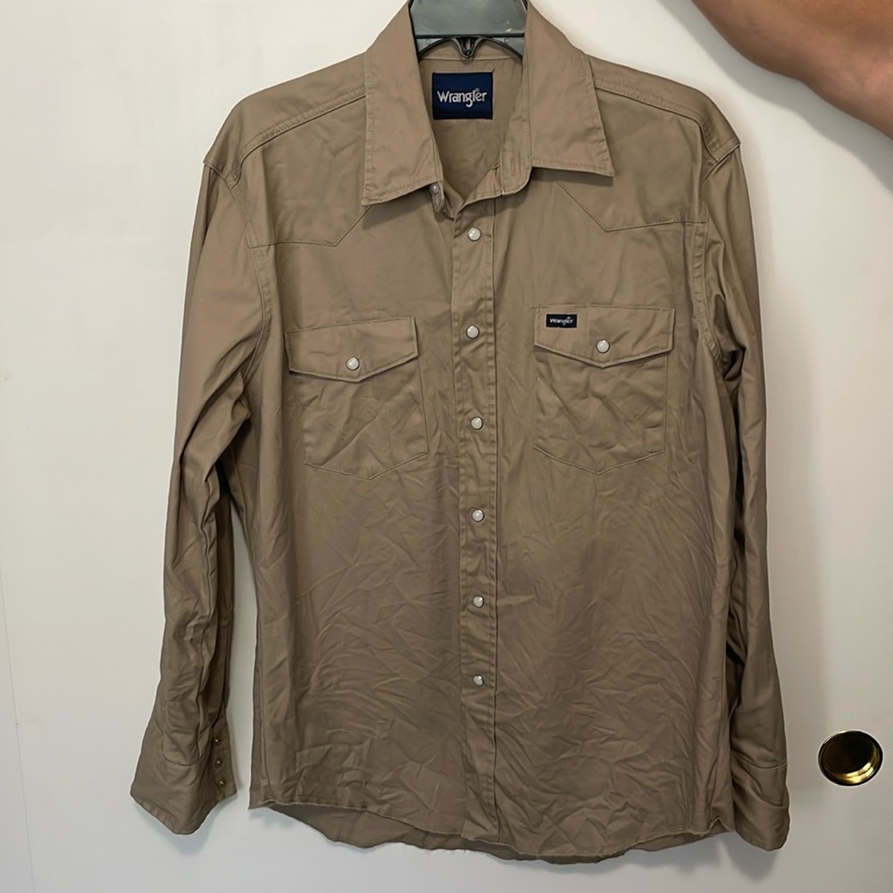 Men’s Wrangler Pearl Snap Long Sleeve